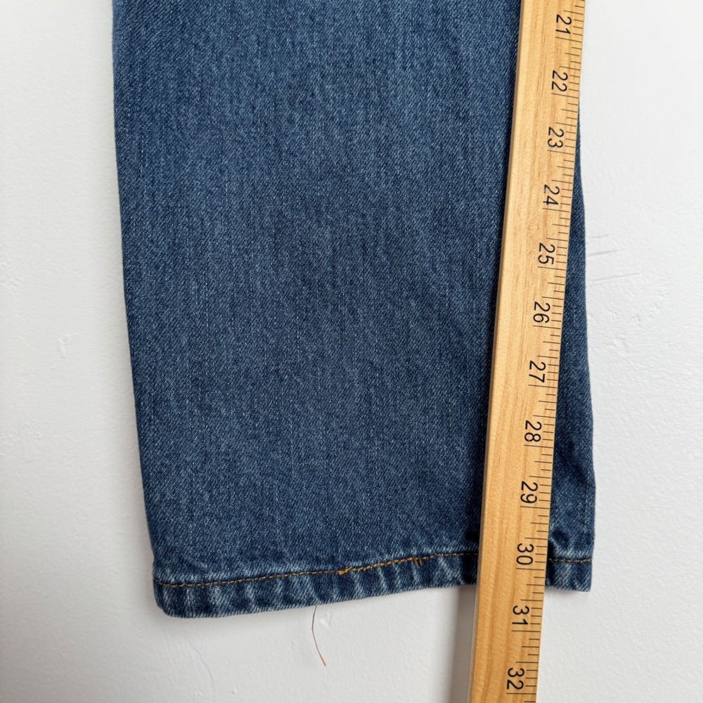 Levis 550 Relaxed Fit Mens Jeans Medium Wash Blue Denim W32 L32 Y2K - Picture 10 of 10